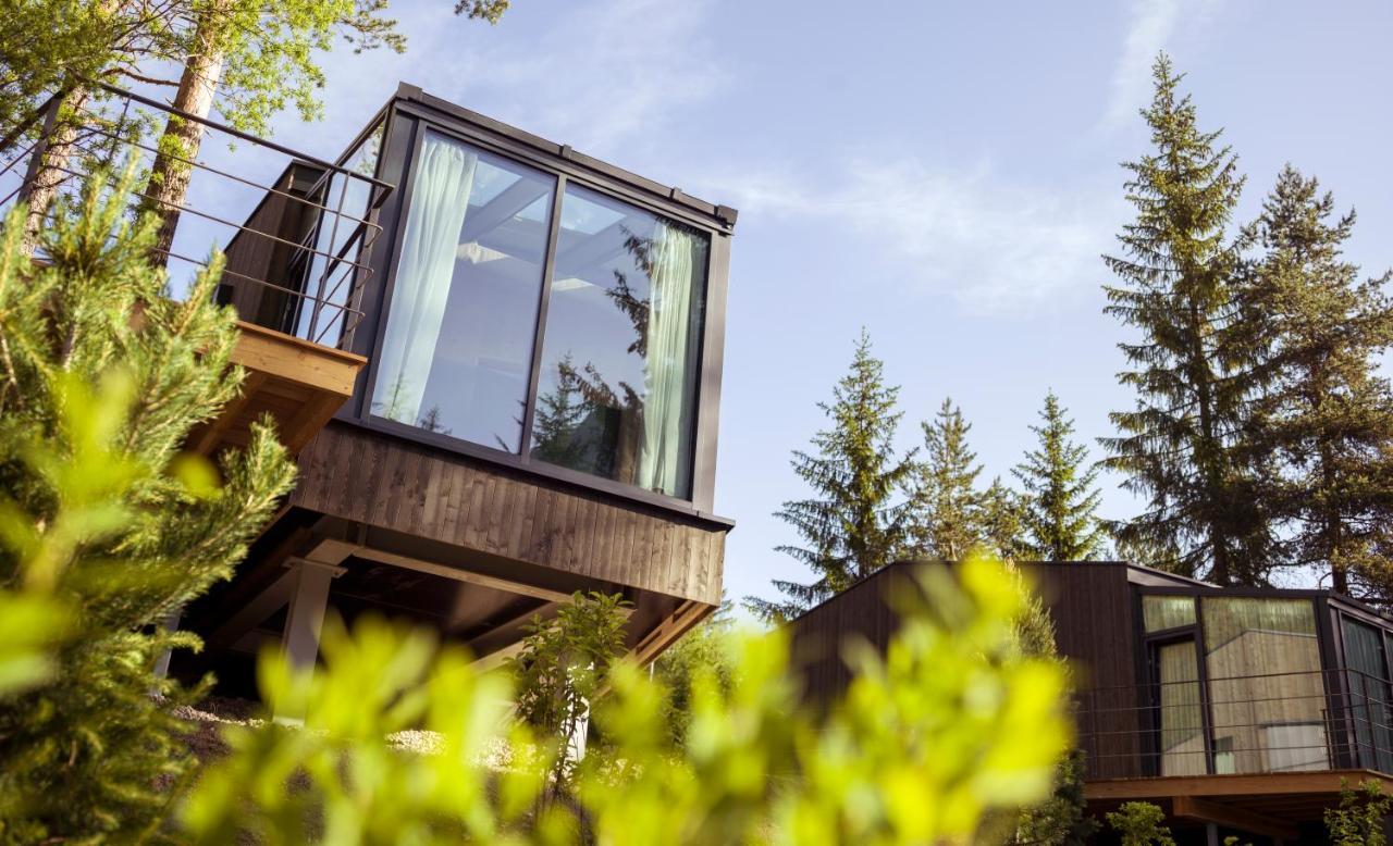 Skyview Chalets Am Camping Toblacher See Dış mekan fotoğraf