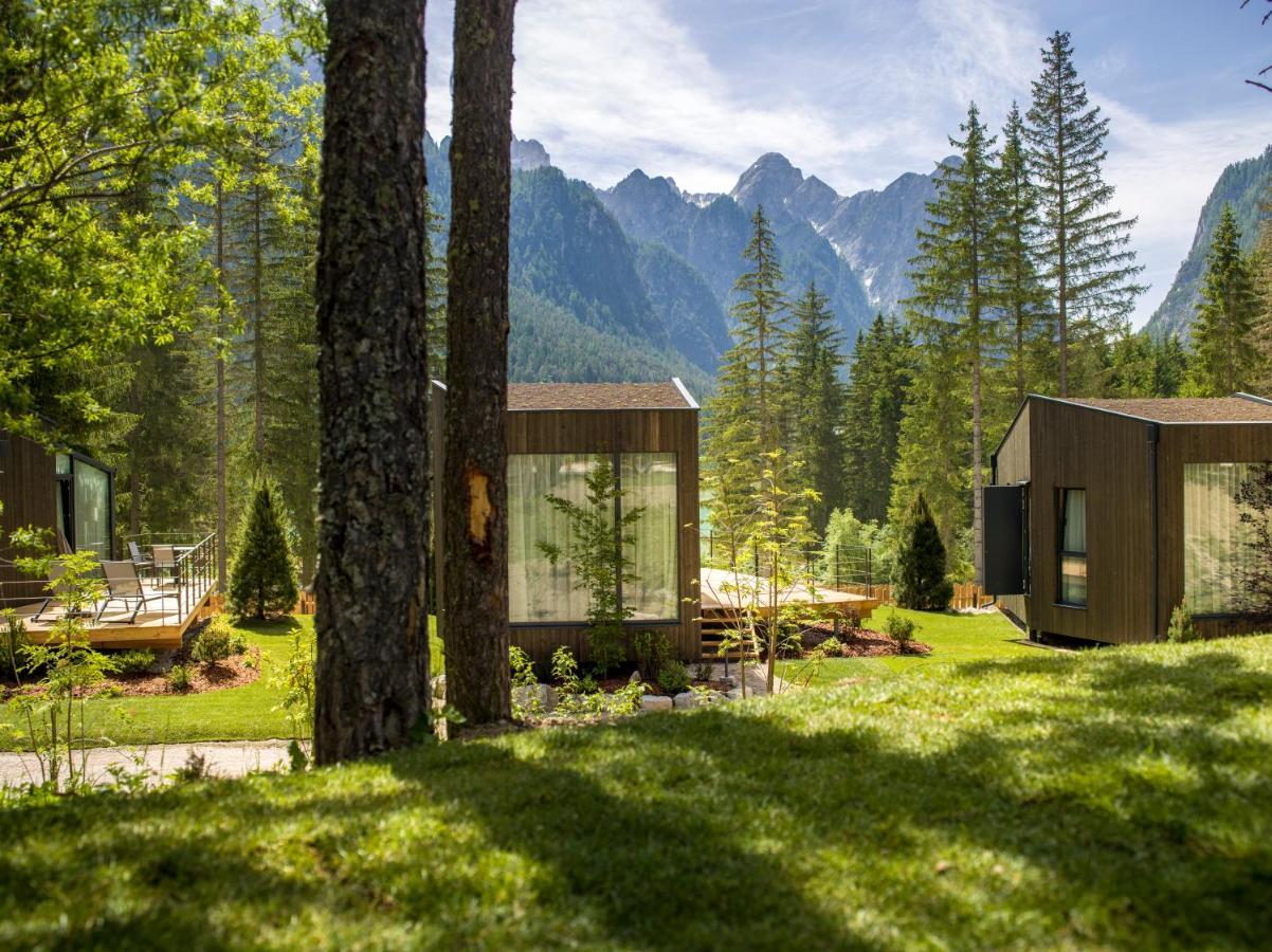 Skyview Chalets Am Camping Toblacher See Dış mekan fotoğraf