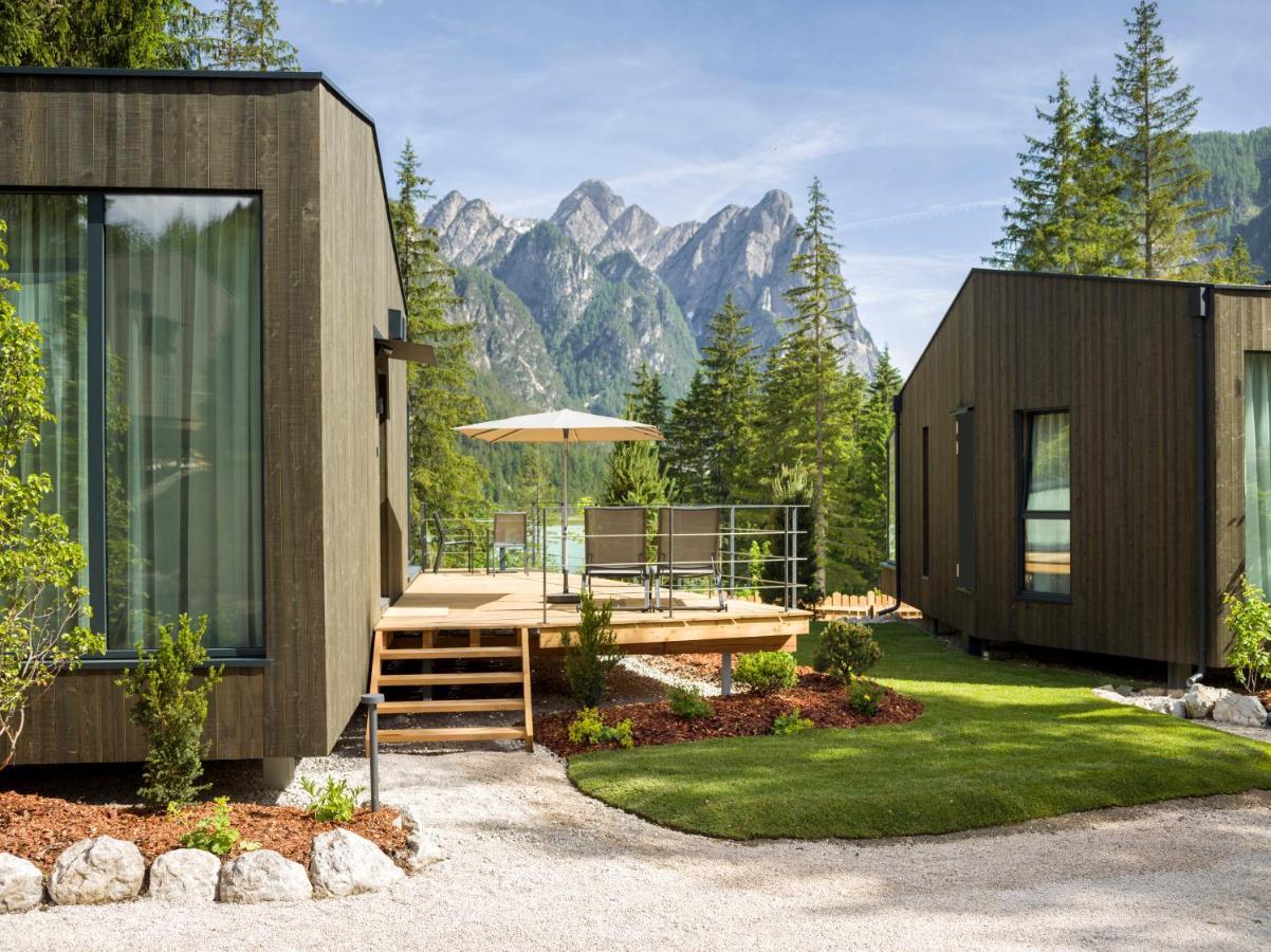 Skyview Chalets Am Camping Toblacher See Dış mekan fotoğraf