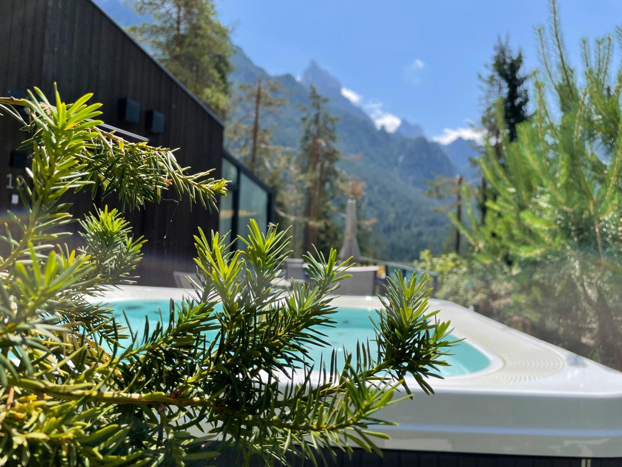 Skyview Chalets Am Camping Toblacher See Dış mekan fotoğraf